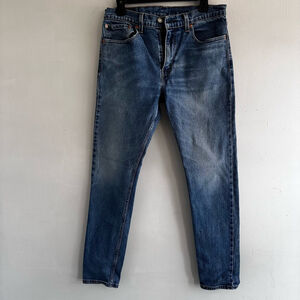 Men's Levi's 512 Jeans Slim Fit Size 30x28 Blue Denim